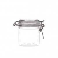 FixtureDisplays® Wire Clasp PET Jar 350 ml Spice Jar Seal Paint Oil Storage Jar Container Lock 18615-350ML