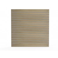 FixtureDisplays® Slatwall Panel Oak 48X48