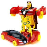 FixtureDisplays® Transforming Robot to Toy Car Funny Building Toy 18810