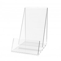 FixtureDisplays® Tabletop Acrylic Plexiglass Lucite Business Card Holder 20008