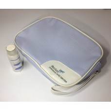 FixtureDisplays® Toiletry Bag-Portable Travel Organizer Cosmetic Make Up Bag Case Free Lotion