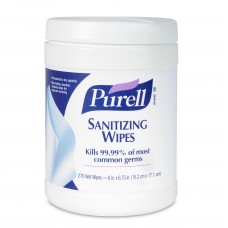 PURELL®  Hand Sanitizing Wipes - Non-Alcohol Formula 270 Count Canister (Case of 6)