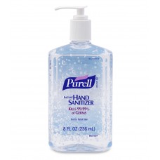 PURELL® Advanced Instant Hand Sanitizer - 8 fl oz Pump Bottle (Case of 12)