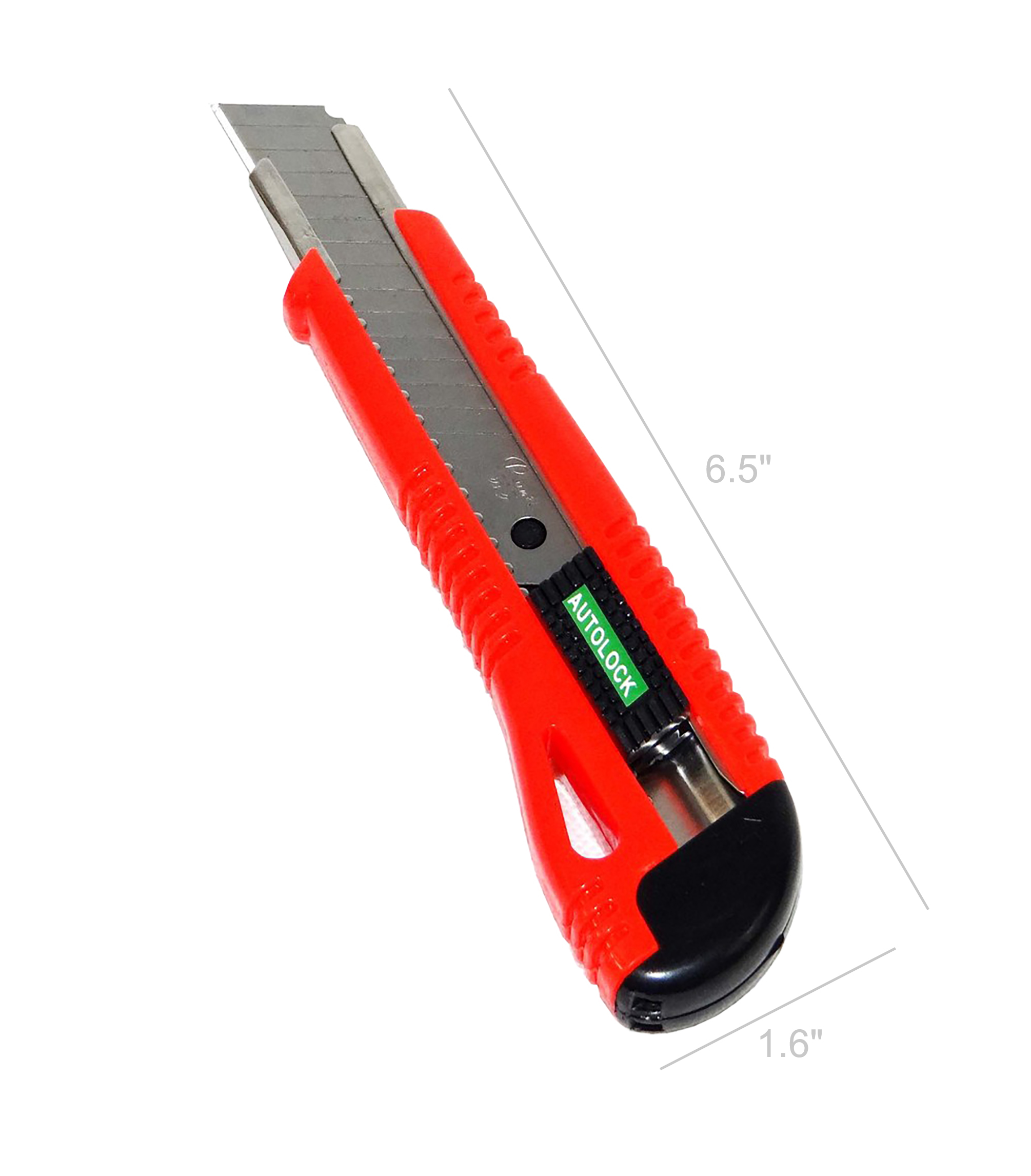 SHARP RETRACTABLE UTILITY KNIFE BOX CUTTER PLASTIC SAFETY CUTTER SNAP ...