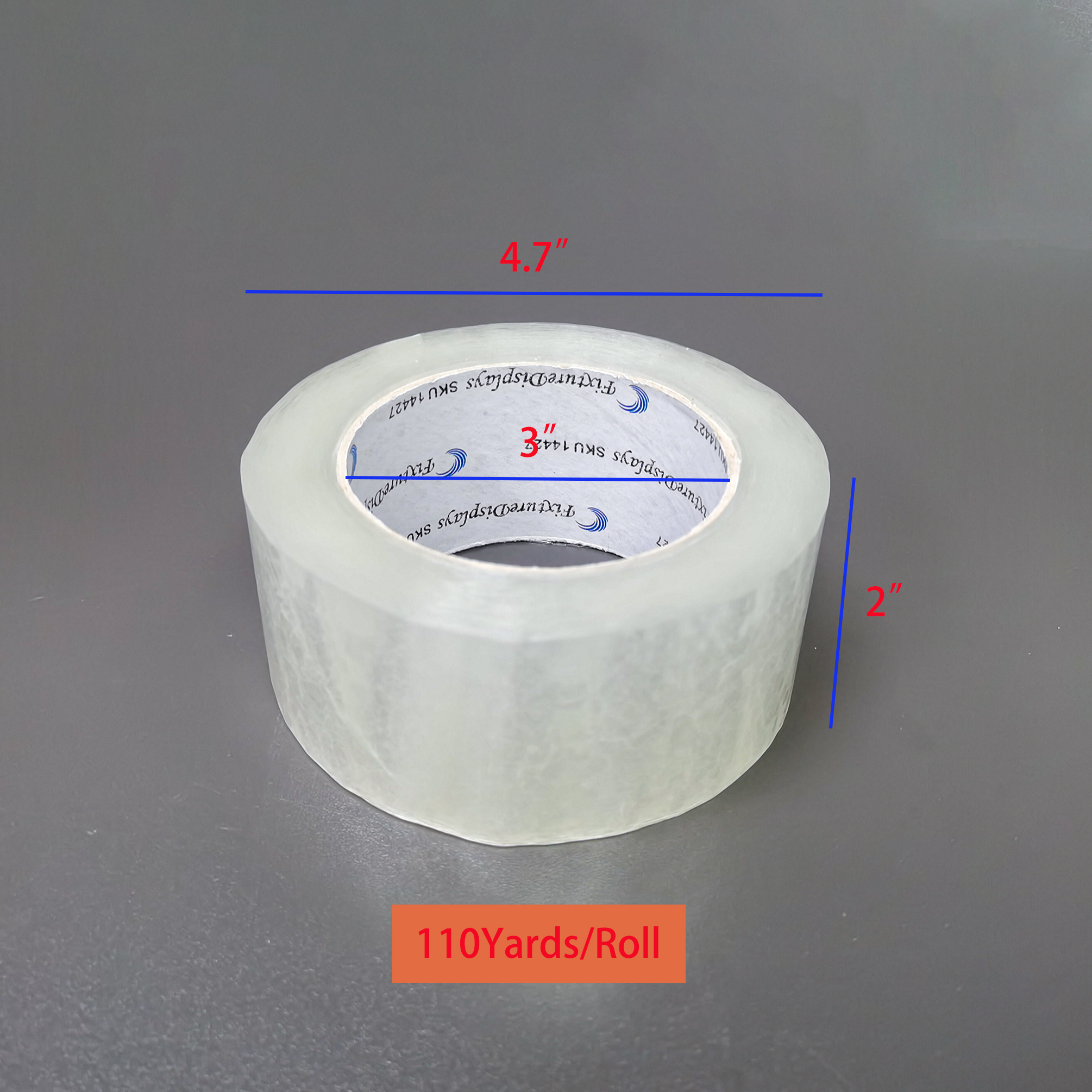 6/36 Rolls Tape Clear Sealing Tape Industrial Tape Packing Tape Box Wearhouse