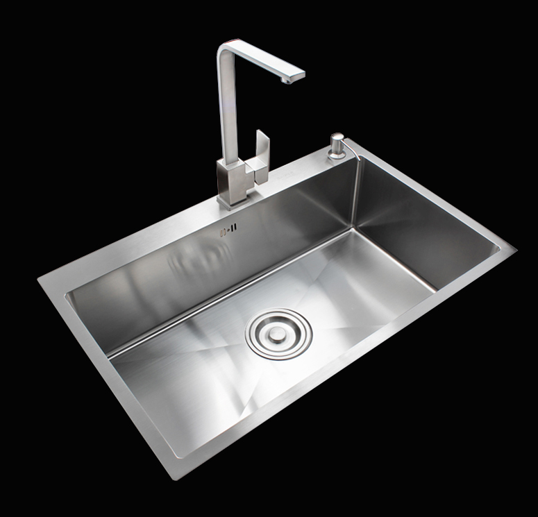 Stainless Steel Kitchen Sink No Faucet Single Bowl 15868 | eBay