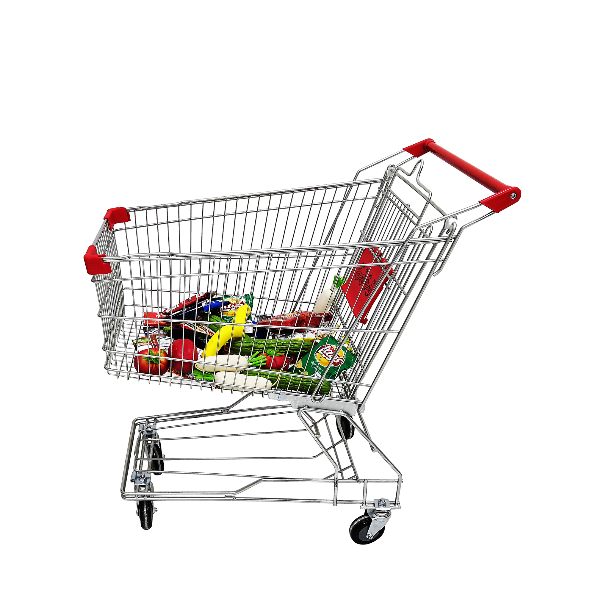 4.4 CUBIC FOOT 125 L Shopping Cart Grocery Supermarket Store Cart 16001