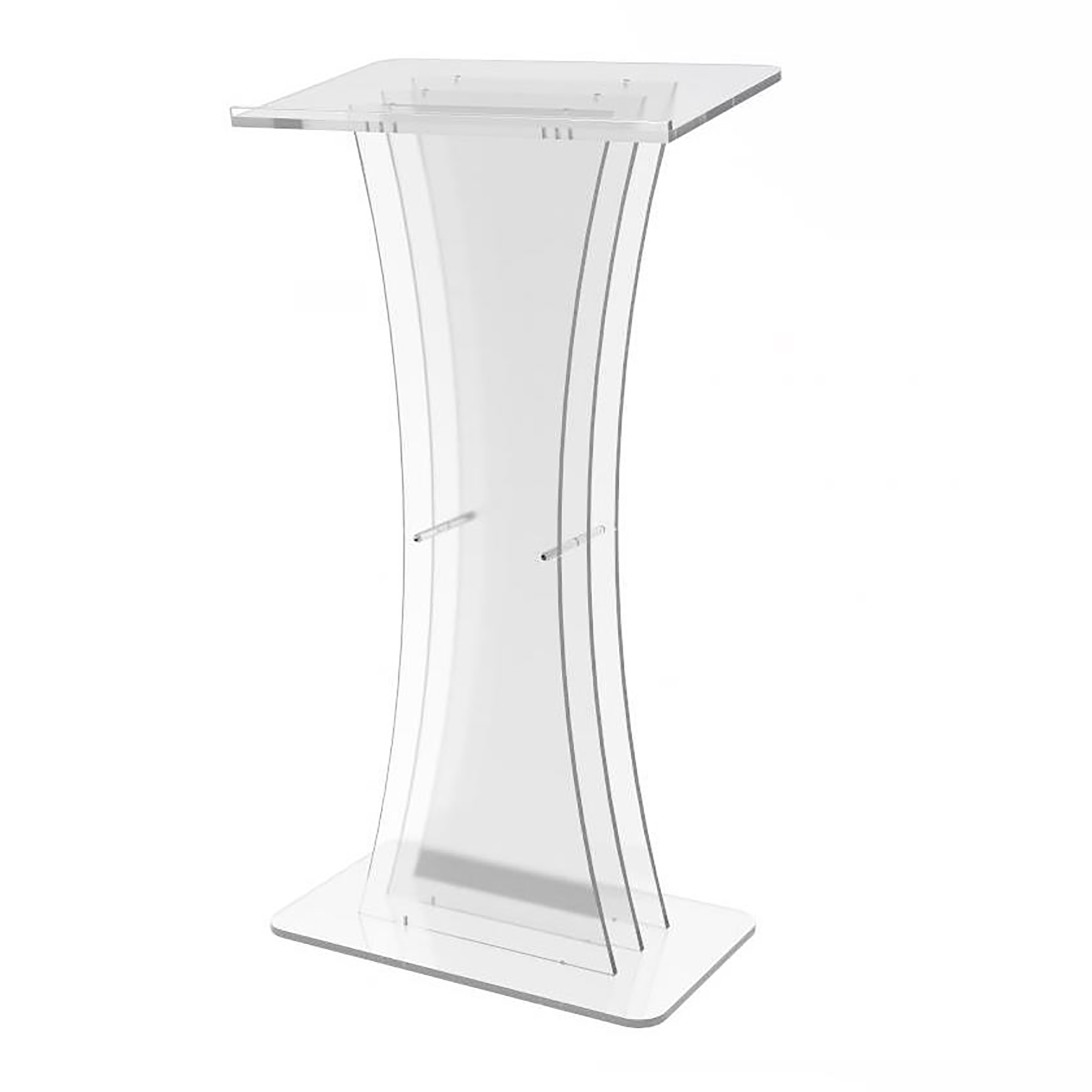 Plexiglass Clear Christian Lucite Church Pulpit Lectern Trinity Podium ...