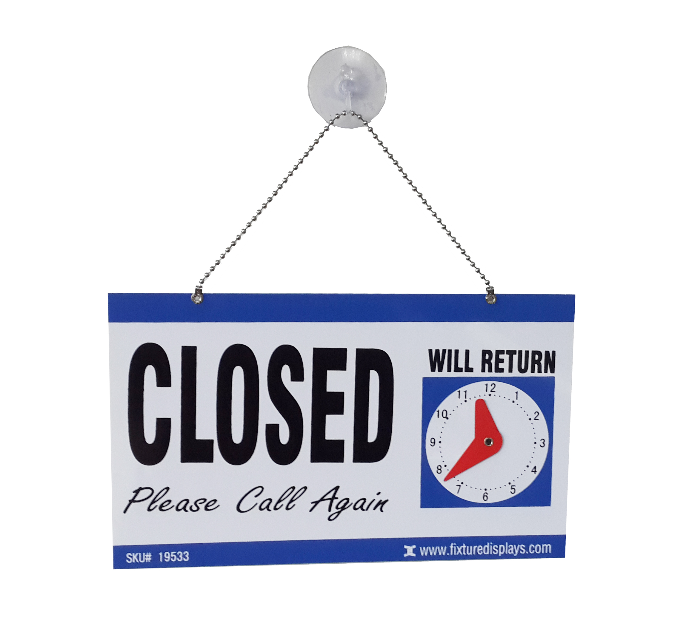 Window Sign Reversible Open Sign Closed Sign Door Sign Suction Cup ...