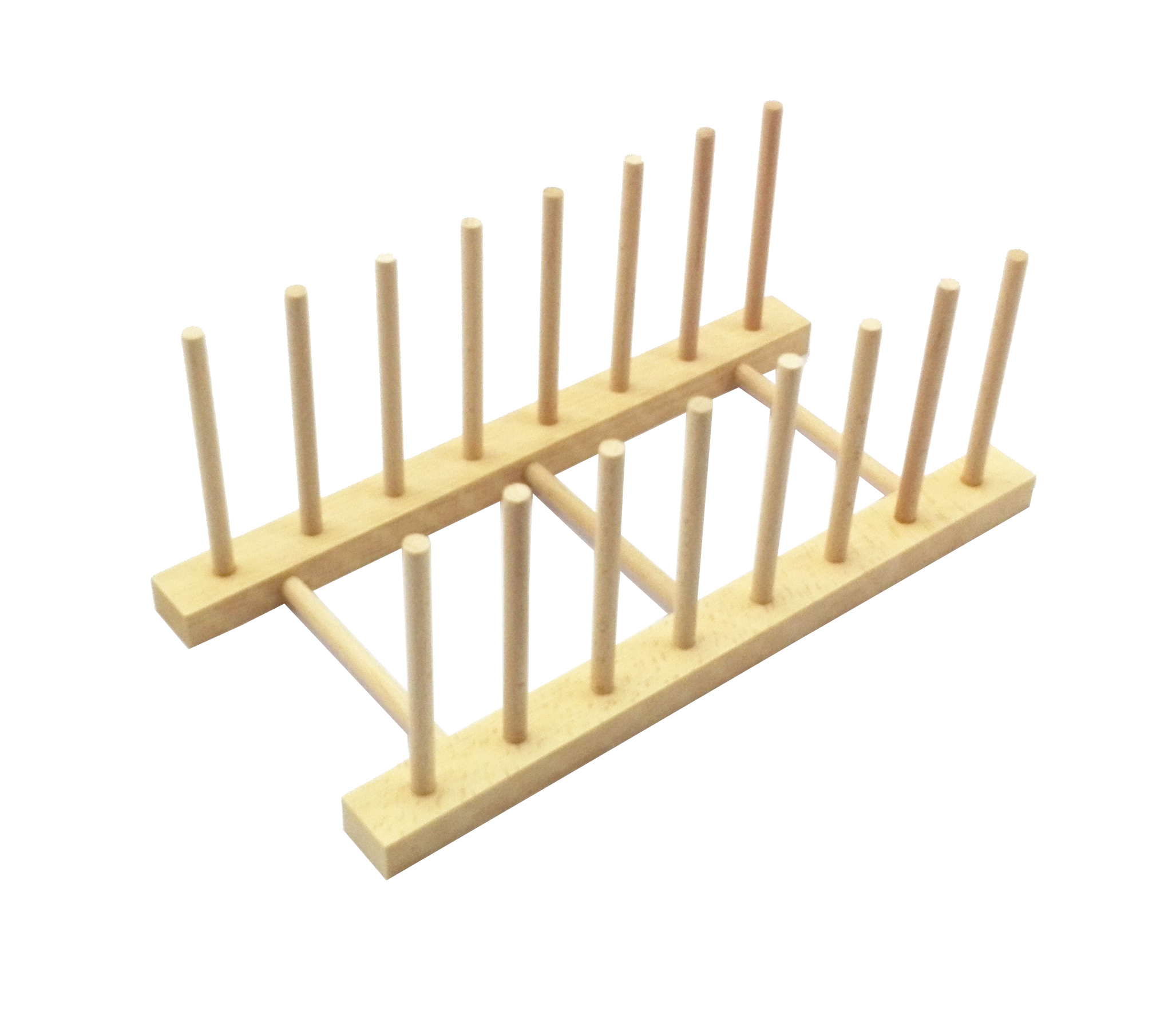 FixtureDisplays 239 Wooden Dish Rack Dishes Drainboard Drying Drainer ...