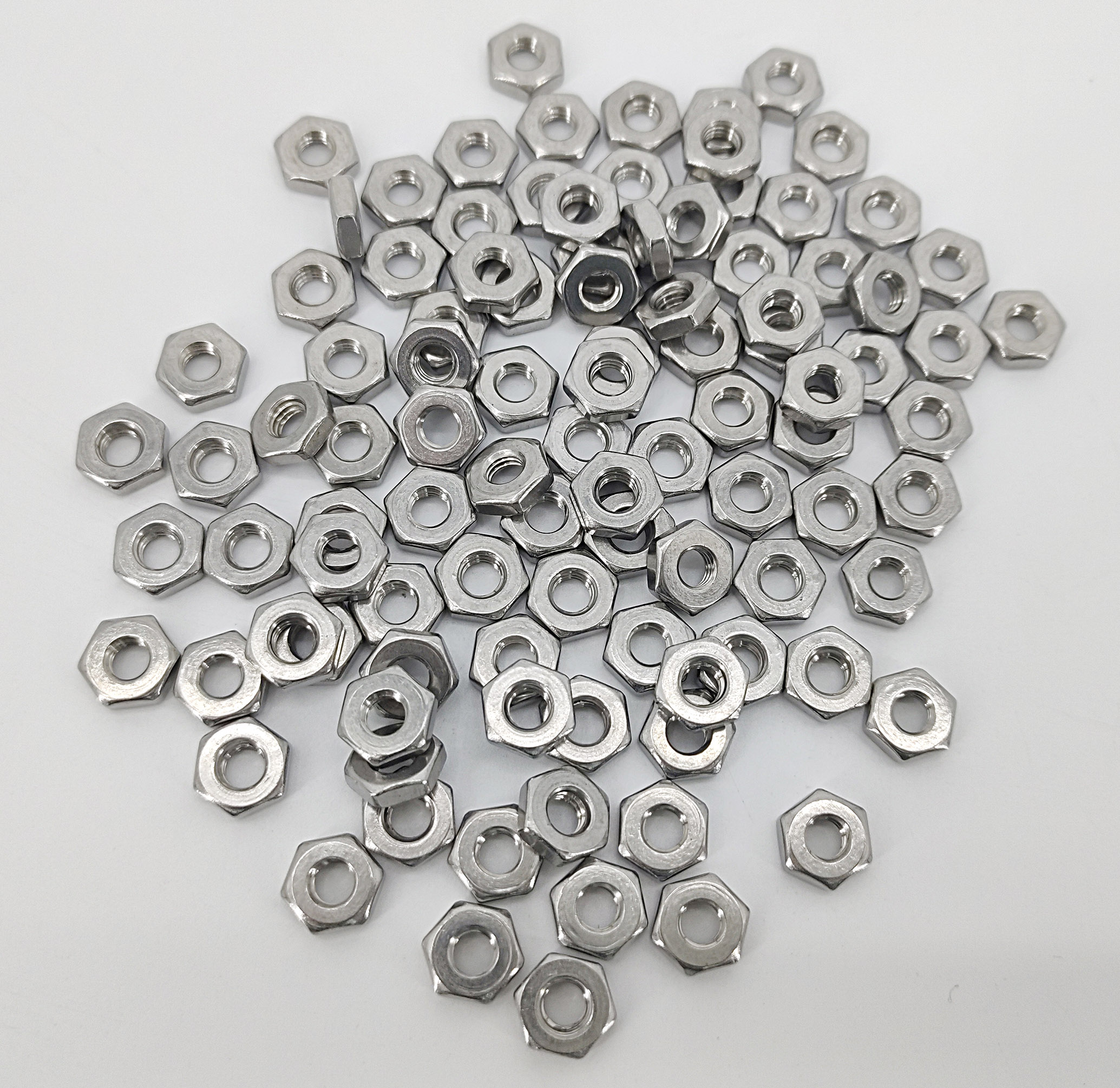 5-40 Machine Screw Nuts Hex Staniless Steel 18-9 304 food grade 100PK